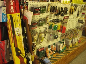 Louies Gun Shop Display Two