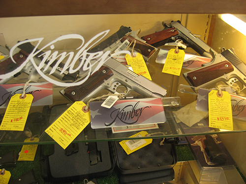 Louies Gun Shop Display Four